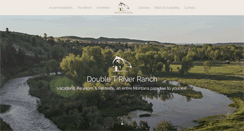 Desktop Screenshot of doubletriverranch.com